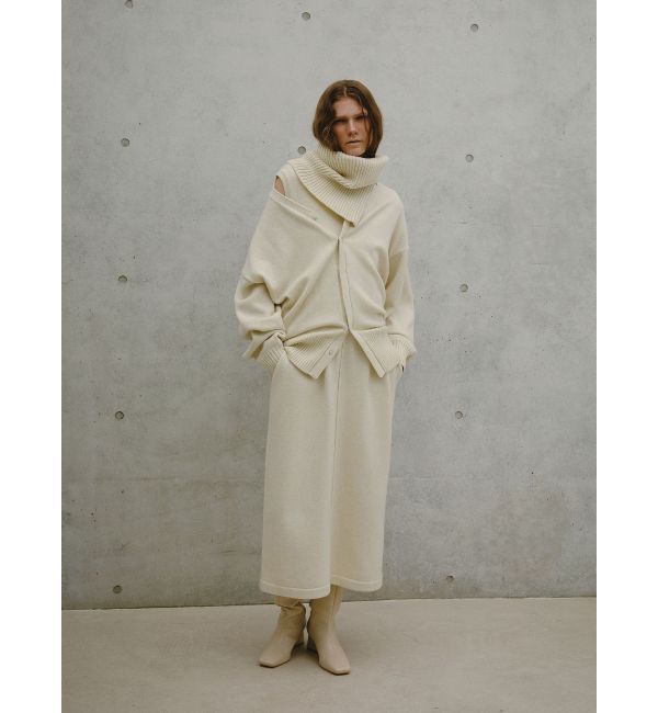 ELENDEEK「COMPRESSED WOOL CD」|カーディガン|