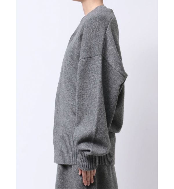 ELENDEEK「COMPRESSED WOOL CD」|カーディガン|