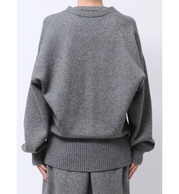 ELENDEEK「COMPRESSED WOOL CD」|カーディガン|