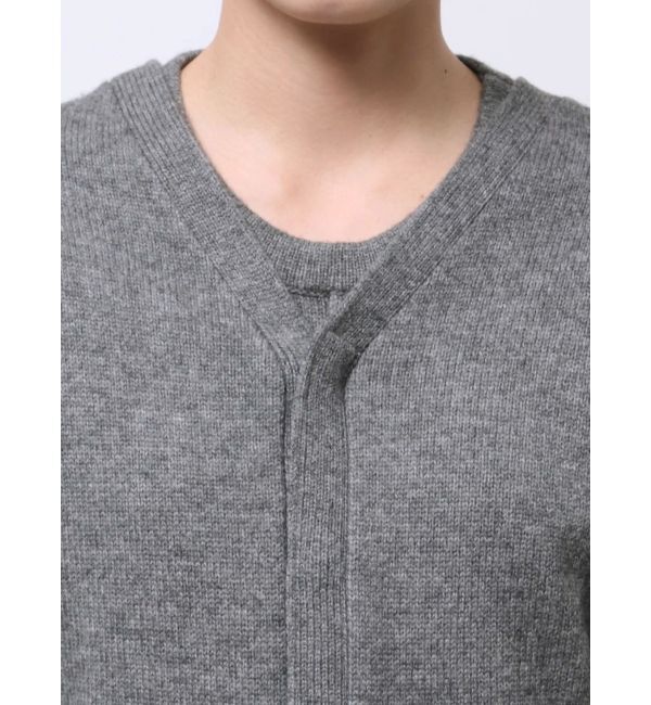 ELENDEEK「COMPRESSED WOOL CD」|カーディガン|