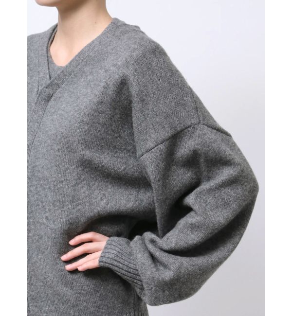 ELENDEEK「COMPRESSED WOOL CD」|カーディガン|