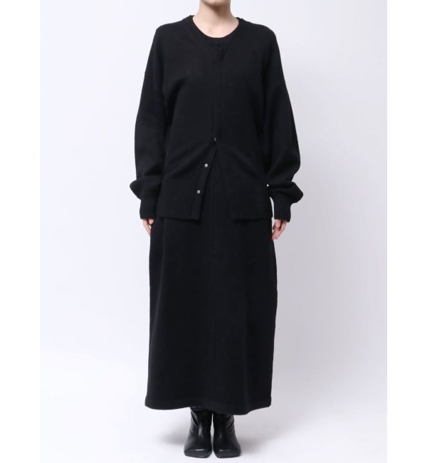 ELENDEEK「COMPRESSED WOOL CD」|カーディガン|