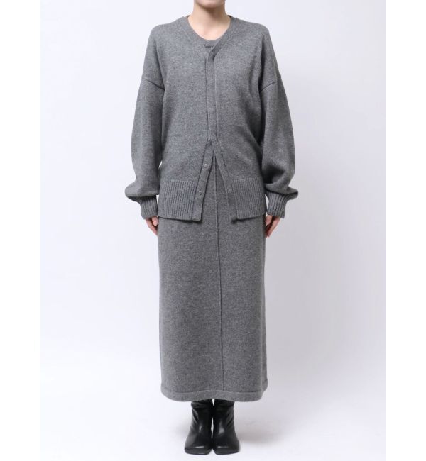 ELENDEEK「COMPRESSED WOOL CD」|カーディガン|