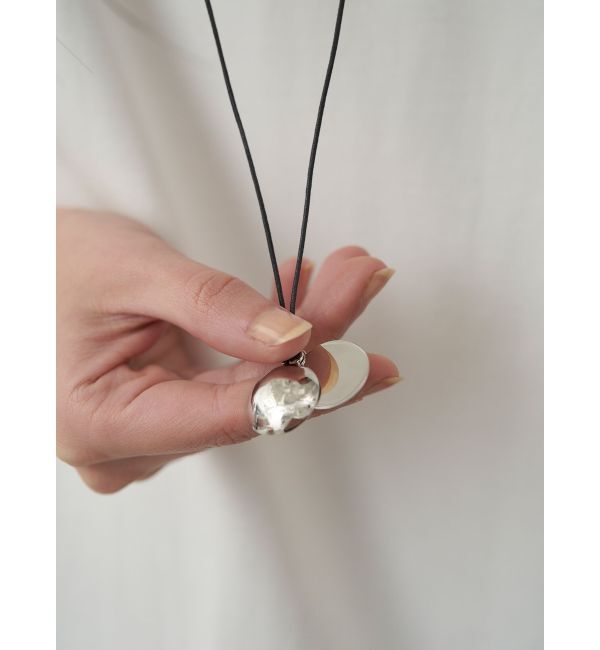 ELENDEEK「METAL TOP CORD NECKLACE」|ネックレス|