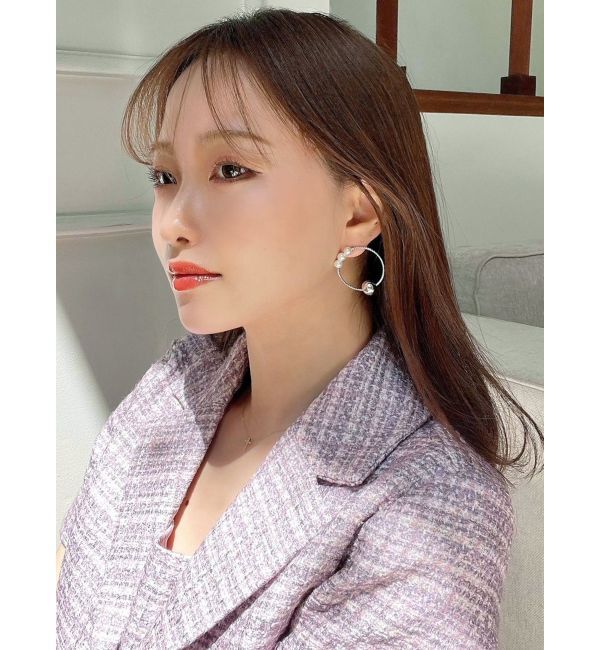 RESEXXY「コンビサークルピアス」|ピアス|