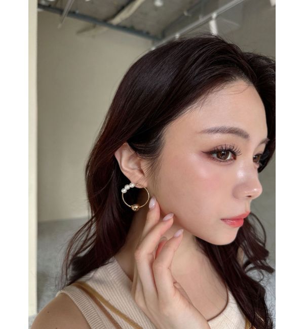 RESEXXY「コンビサークルピアス」|ピアス|