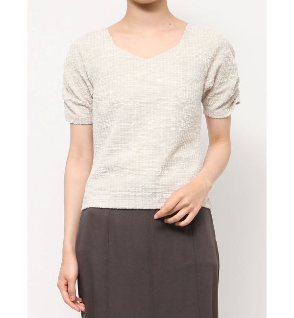 RESEXXY「カットツイードトップス」|Tシャツ・カットソー|