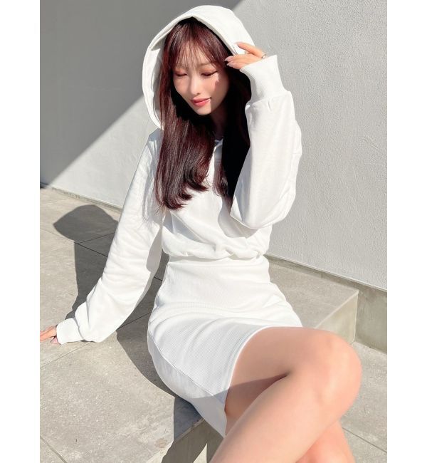 RESEXXY「スウェットフーディワンピース」|ワンピース|