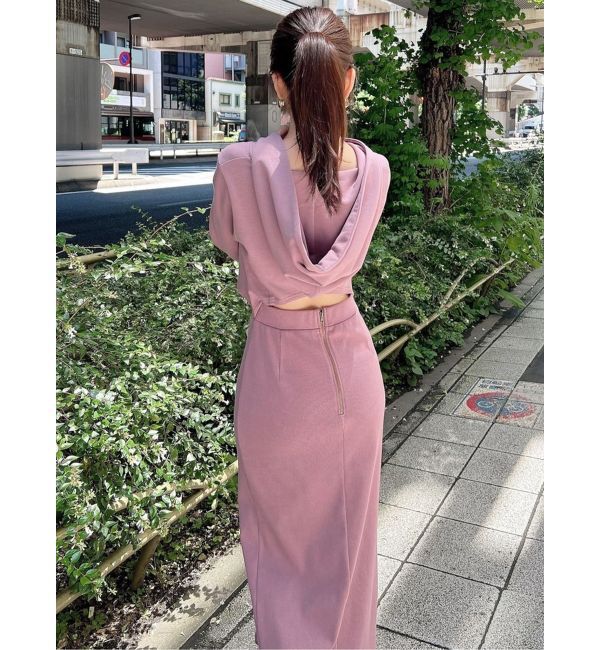 RESEXXY「スウェットフーディワンピース」|ワンピース|