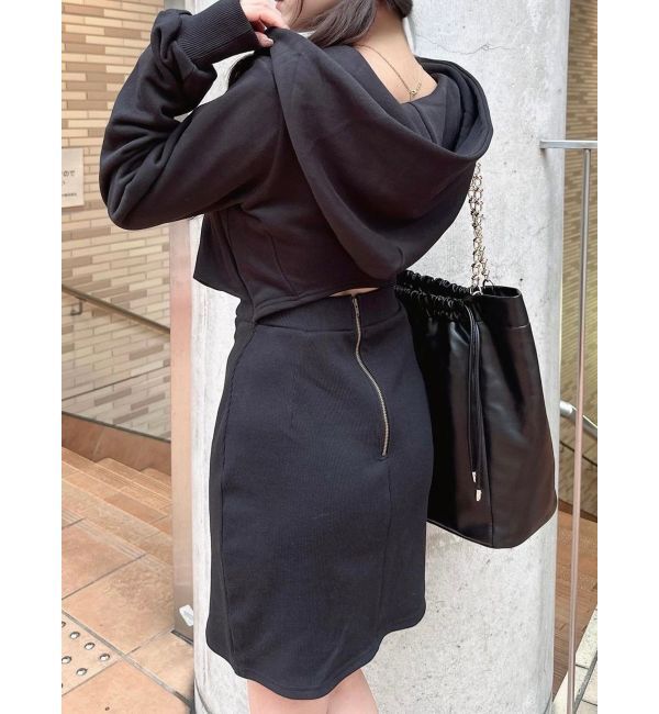 RESEXXY「スウェットフーディワンピース」|ワンピース|