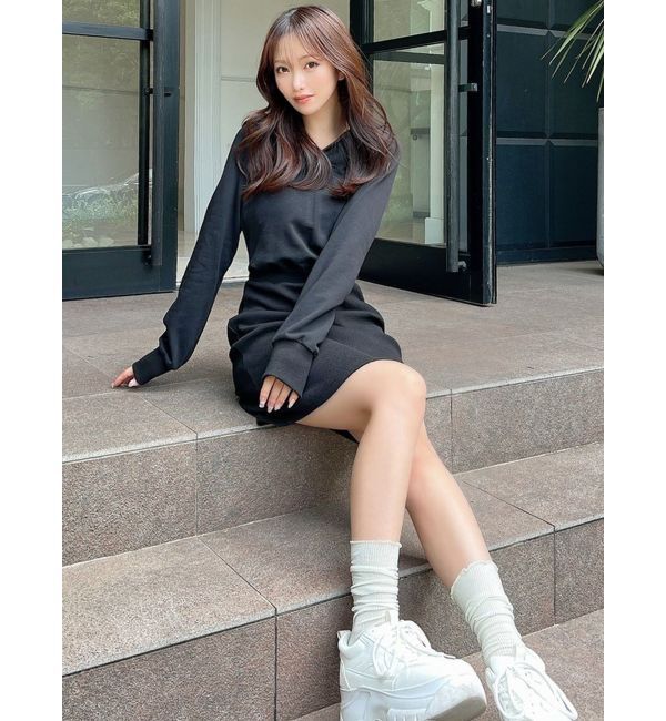 RESEXXY「スウェットフーディワンピース」|ワンピース|