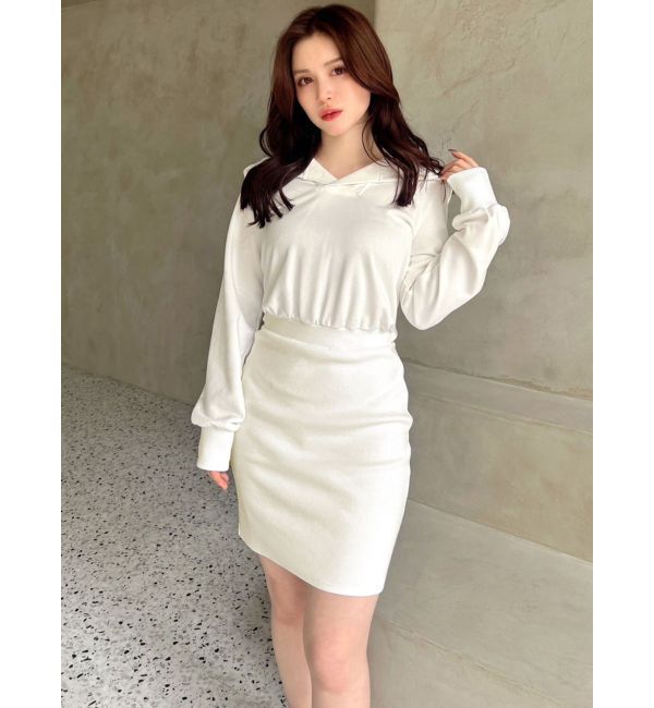 RESEXXY「スウェットフーディワンピース」|ワンピース|