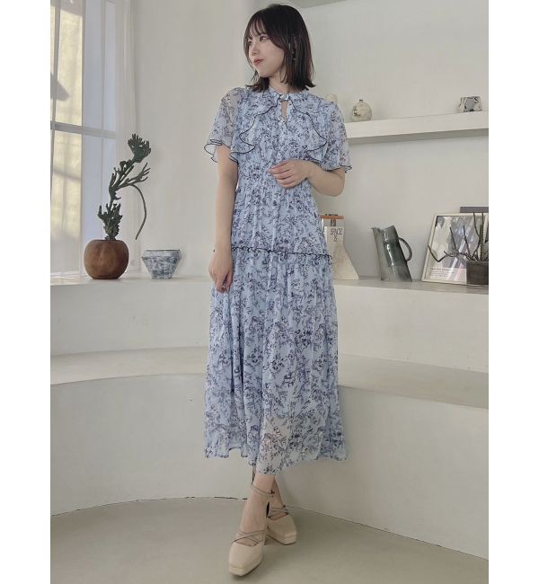 dazzlin「watercolorflowerワンピース」|ワンピース|