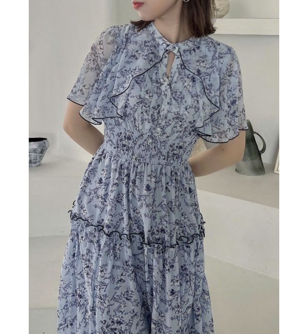 dazzlin「watercolorflowerワンピース」|ワンピース|