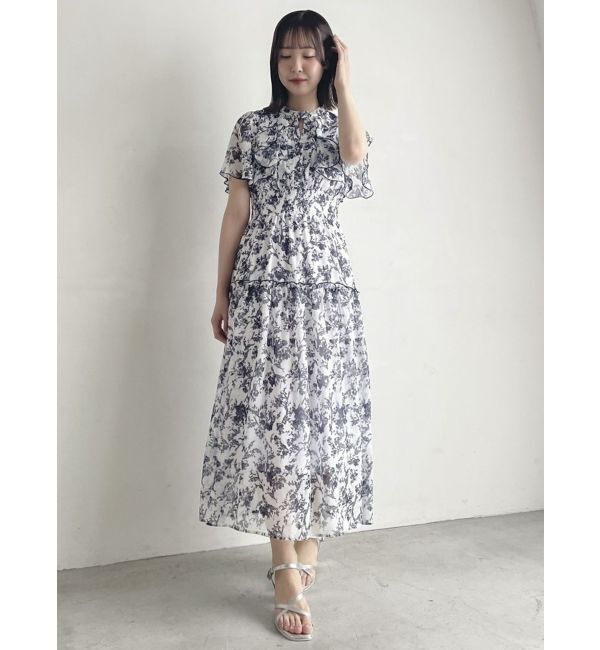 dazzlin「watercolorflowerワンピース」|ワンピース|