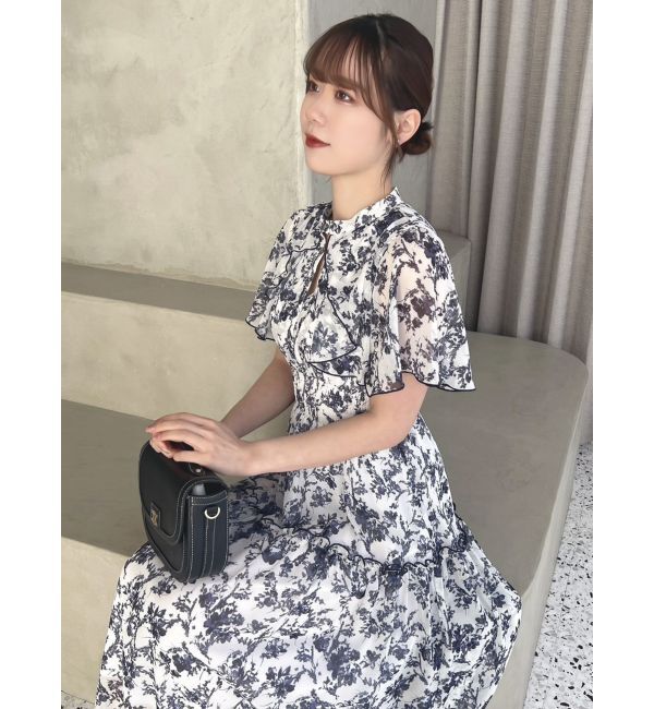 dazzlin「watercolorflowerワンピース」|ワンピース|