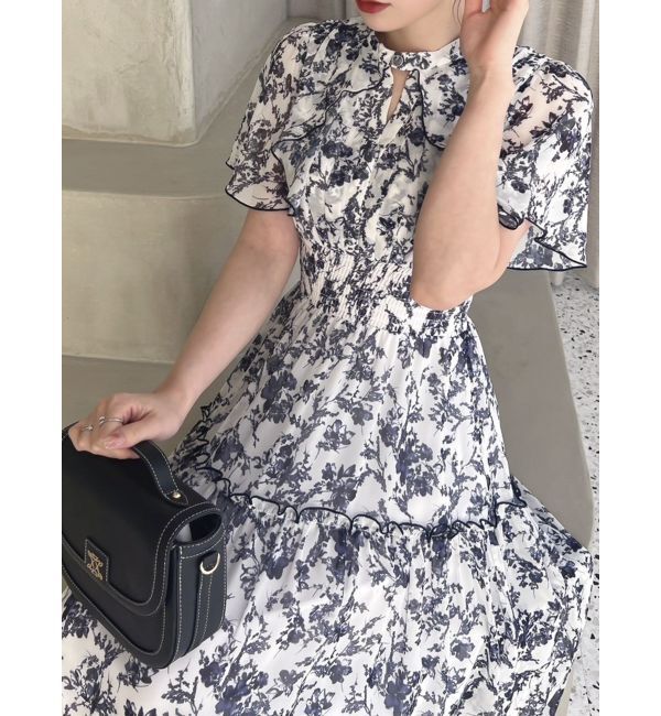 dazzlin「watercolorflowerワンピース」|ワンピース|