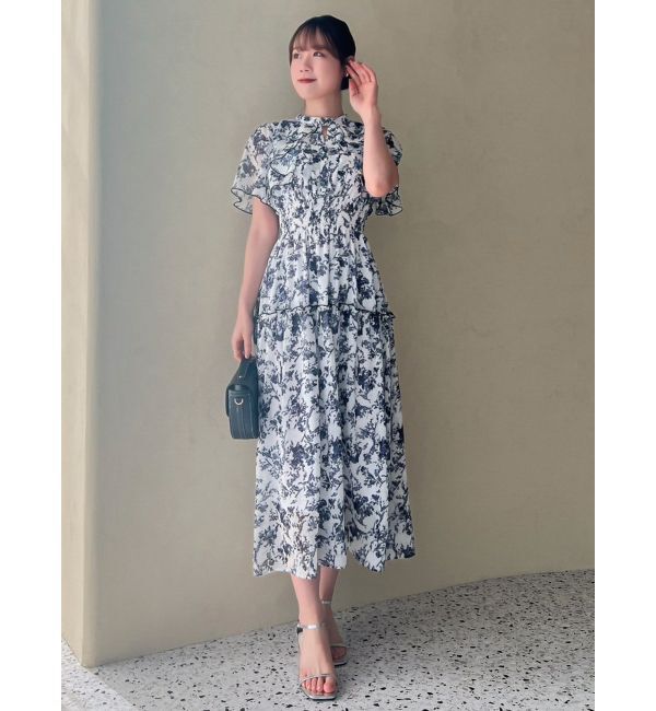 dazzlin「watercolorflowerワンピース」|ワンピース|