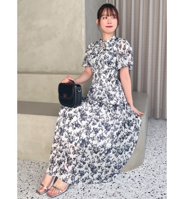 dazzlin「watercolorflowerワンピース」|ワンピース|