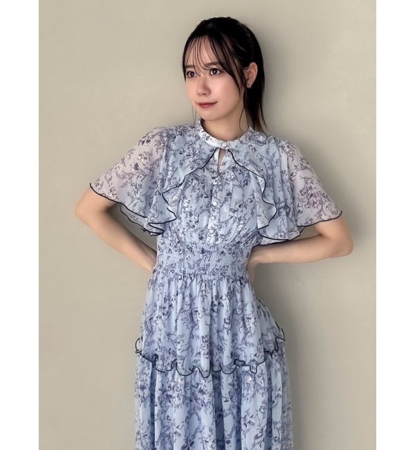 dazzlin「watercolorflowerワンピース」|ワンピース|