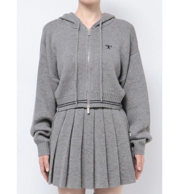 EMODA「チューズニットフードカーディガン」|ニット・セーター|