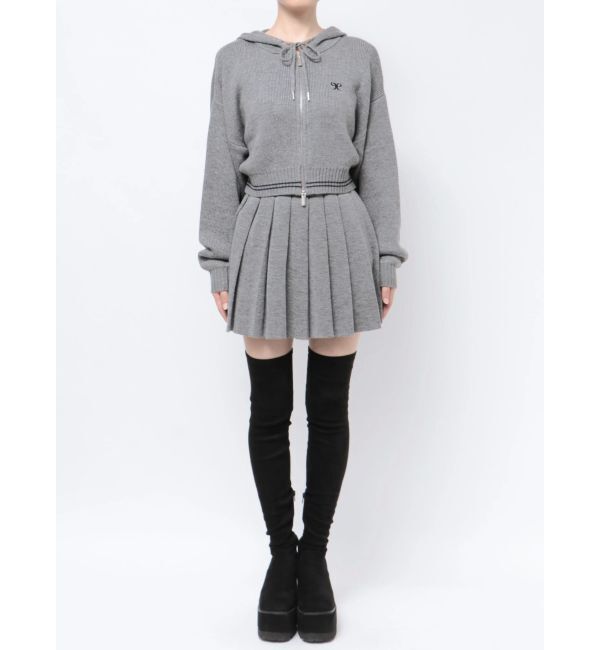 EMODA「チューズニットフードカーディガン」|ニット・セーター|