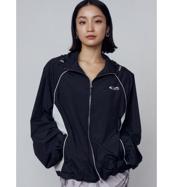 EMODA「ナイロンジップアップブルゾン」|ブルゾン・スタジャン|