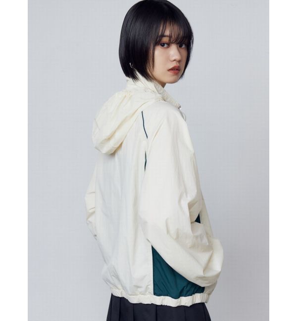 EMODA「ナイロンジップアップブルゾン」|ブルゾン・スタジャン|
