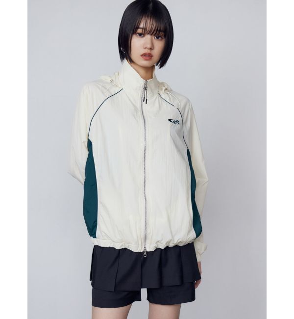 EMODA「ナイロンジップアップブルゾン」|ブルゾン・スタジャン|