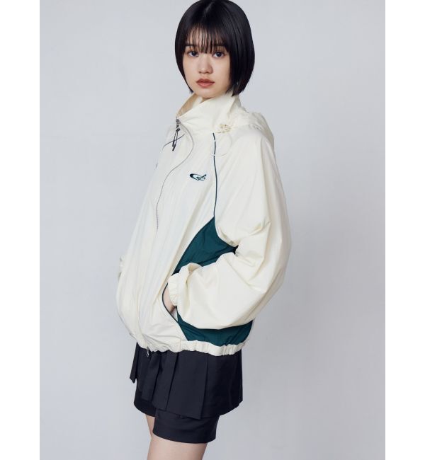 EMODA「ナイロンジップアップブルゾン」|ブルゾン・スタジャン|