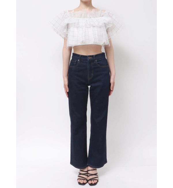 MERCURYDUO「チュールフリルトップス」|シャツ・ブラウス|