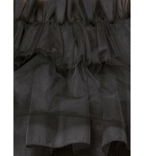 MERCURYDUO「チュールフリルトップス」|シャツ・ブラウス|