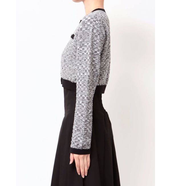 MERCURYDUO「ツィードニットカーデ」|カーディガン|