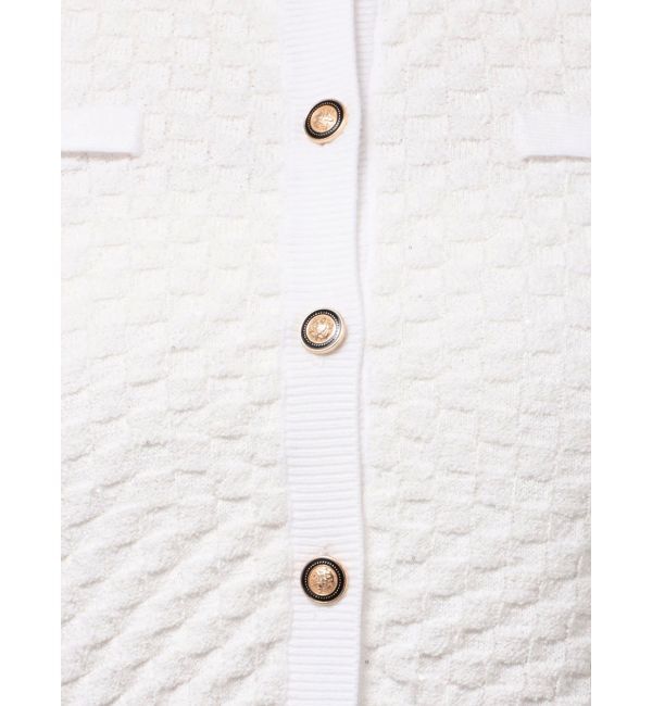 MERCURYDUO「ツィードニットカーデ」|カーディガン|