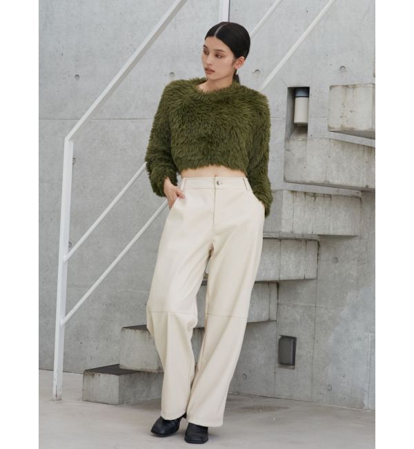 MURUA「シャギークロップドニット」|ニット・セーター|