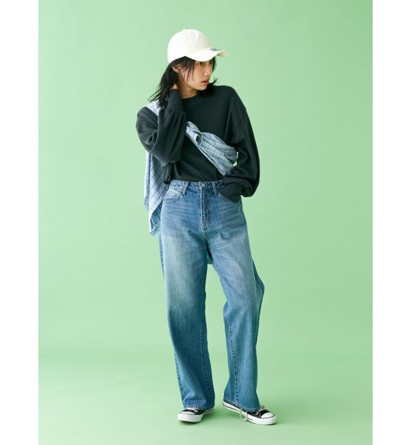 Ungrid「【WEB限定】スリーブボリュームワッフルロングスリーブTee」|Tシャツ・カットソー|