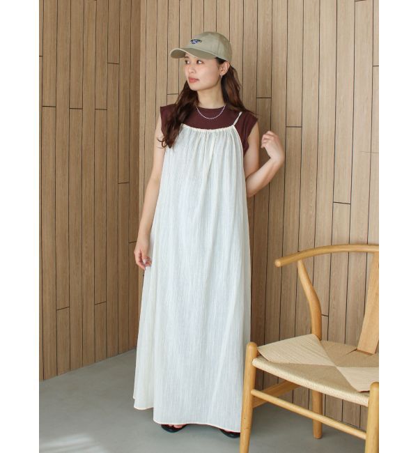 Ungrid「カラーエンブロイダリータンクトップ」|タンクトップ|