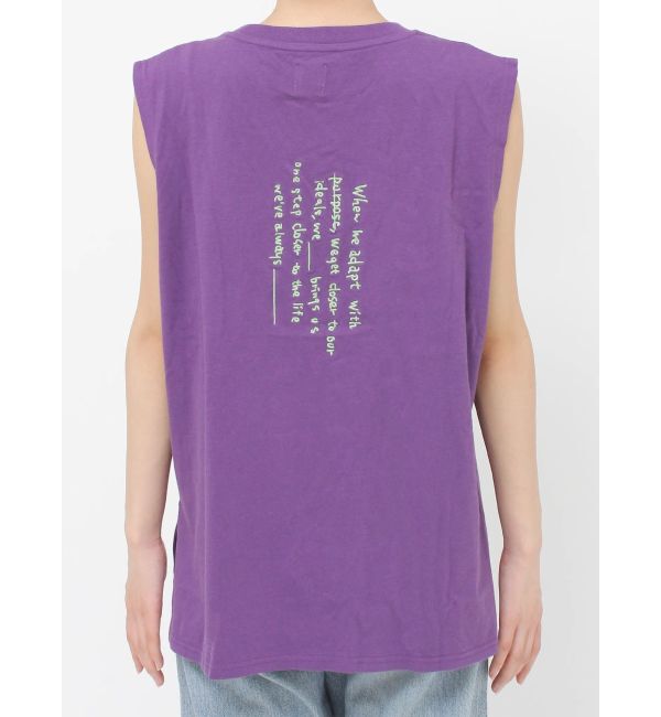 Ungrid「カラーエンブロイダリータンクトップ」|タンクトップ|