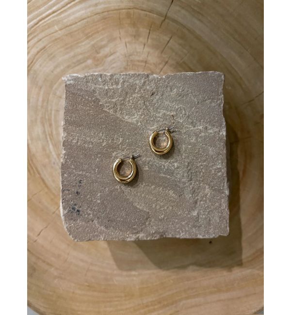 Ungrid「ミニフープデザインピアス」|ピアス|