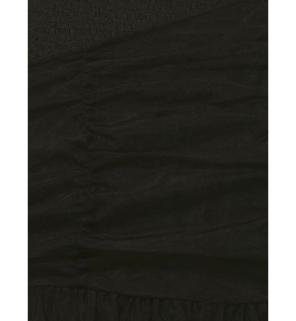 LAGUNAMOON「チュールペプラムセットカットワンピース」|ワンピース|