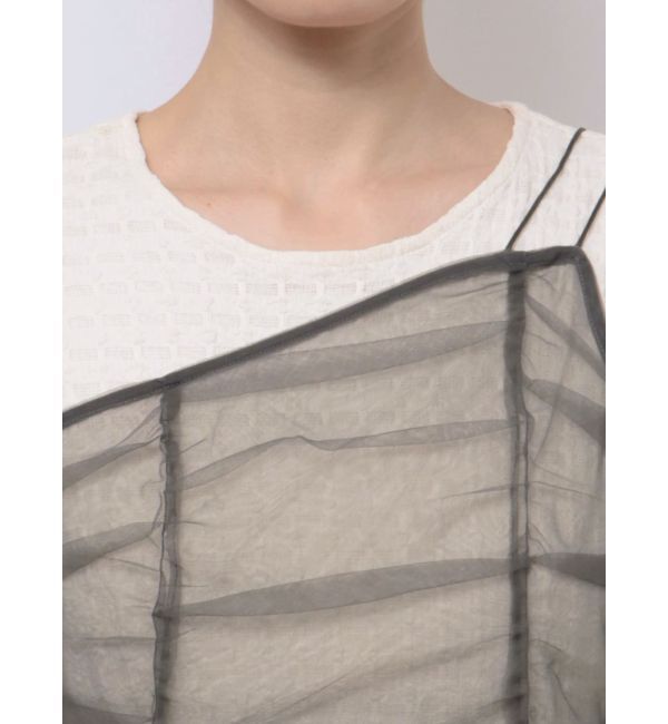 LAGUNAMOON「チュールペプラムセットカットワンピース」|ワンピース|