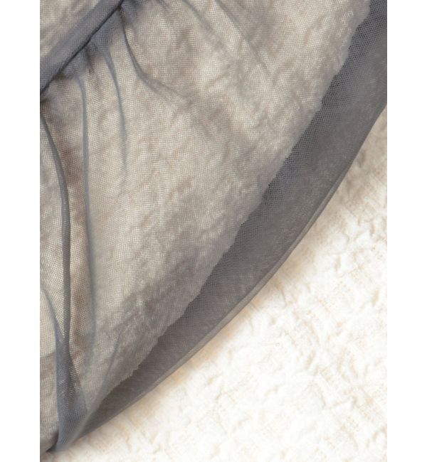 LAGUNAMOON「チュールペプラムセットカットワンピース」|ワンピース|