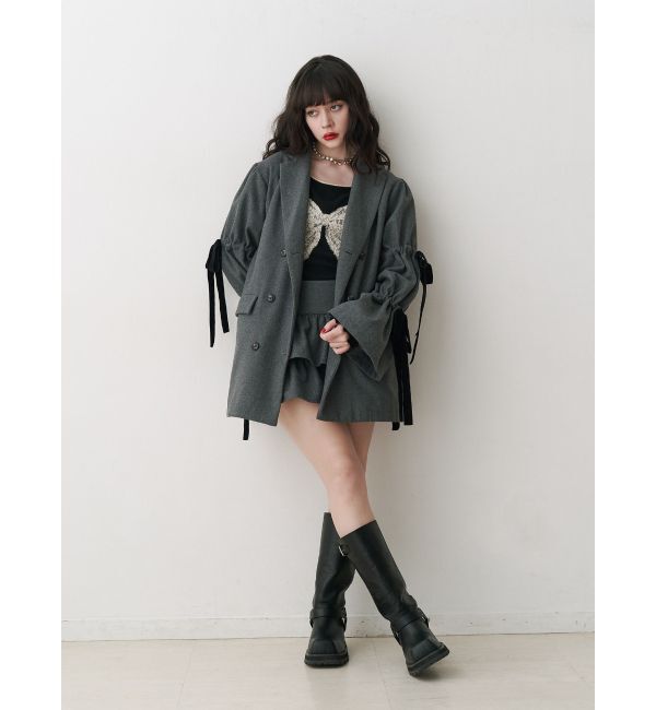 jouetie「BIGリボンジャケットコート」|その他|