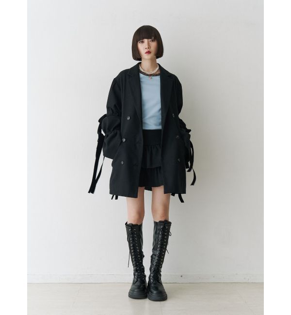 jouetie「BIGリボンジャケットコート」|その他|