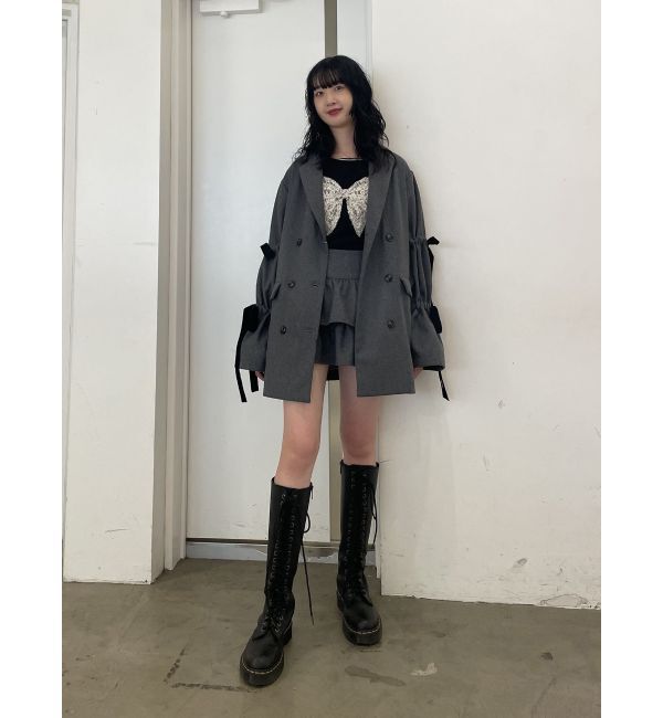 jouetie「BIGリボンジャケットコート」|その他|