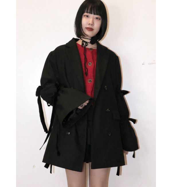jouetie「BIGリボンジャケットコート」|その他|