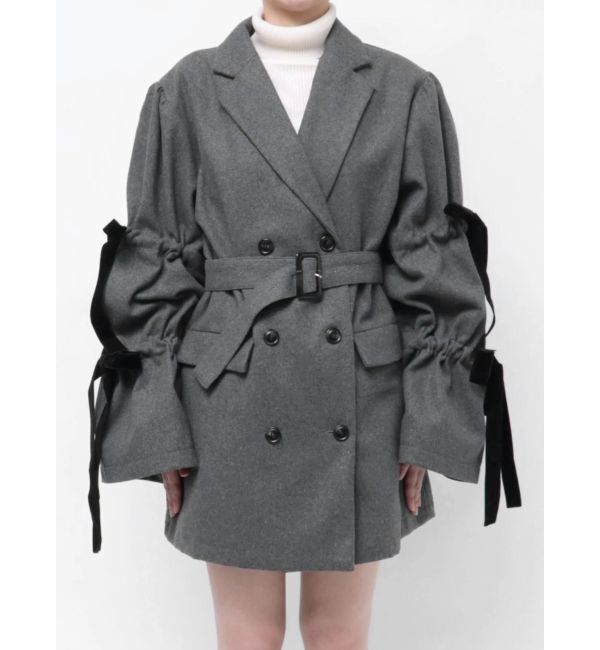 jouetie「BIGリボンジャケットコート」|その他|