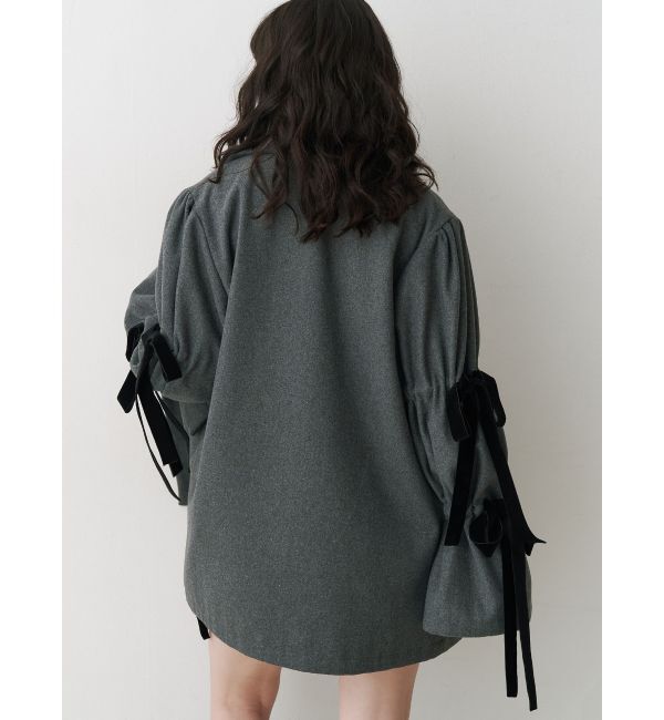 jouetie「BIGリボンジャケットコート」|その他|