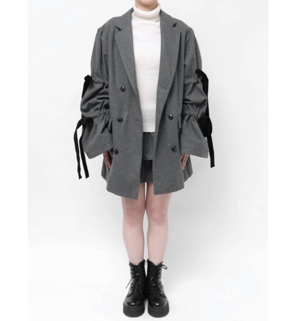 jouetie「BIGリボンジャケットコート」|その他|