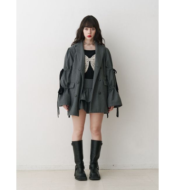 jouetie「BIGリボンジャケットコート」|その他|